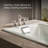 Tea-for-Two 60-In x 32-In Drop-in/Undermount Whirlpool Bath, Reversible Drain-51403969
