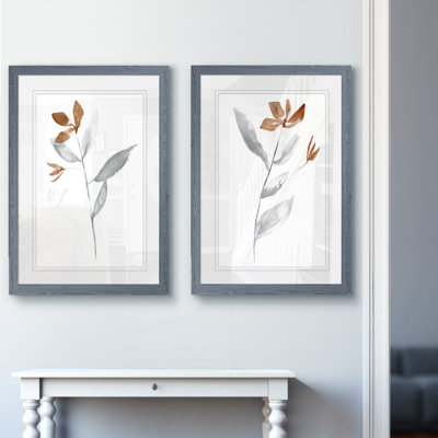 " Simple Stem I " by Vincent Van Gogh 2 - Pieces
