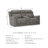 Gordils 76'' Faux Leather Power Reclining Loveseat-422851662