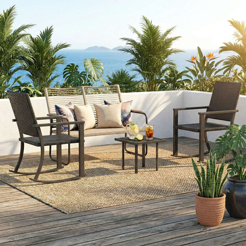 4 - Person Patio Dining Set with