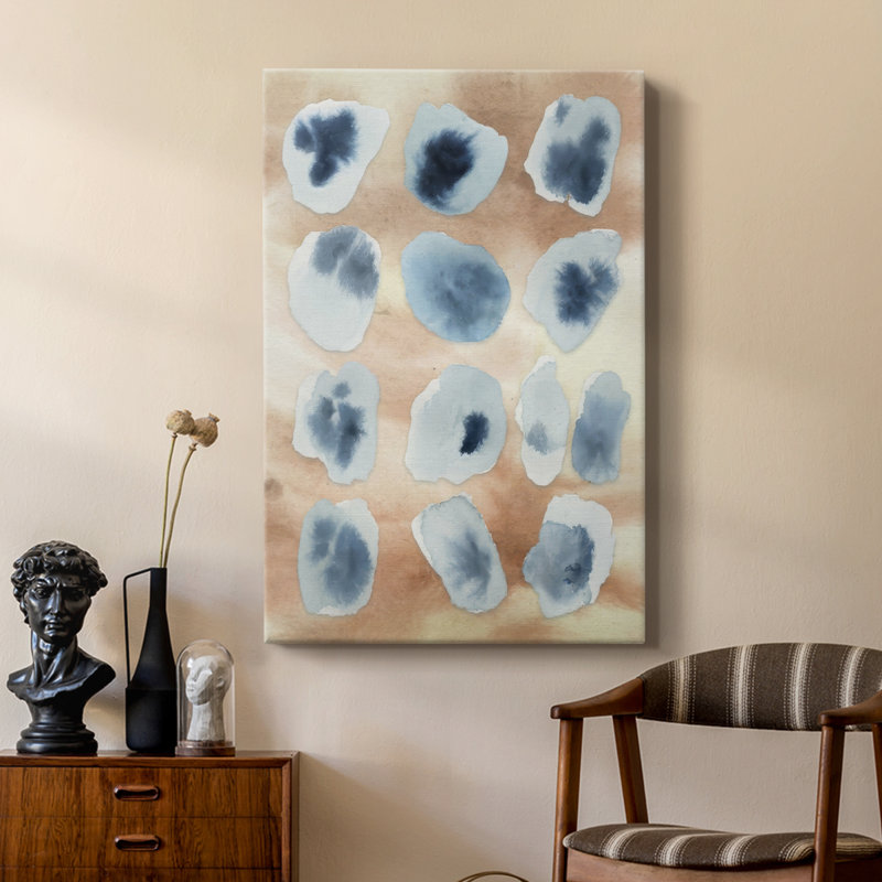 Carrelage de sérénité en mosaïque I - galerie Cavas sur mesure, H 18 po x l 12 po