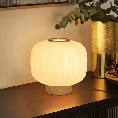 11inch Glass Table Lamp