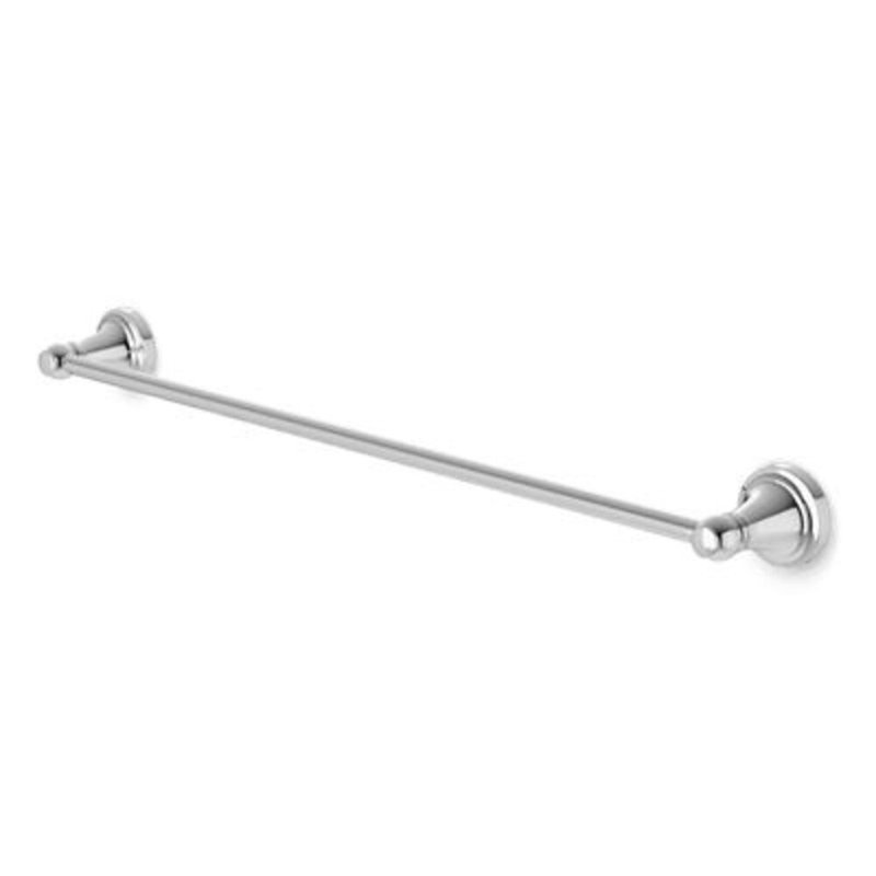 Trova Classic 18" Towel Bar Polished Nickel, Chrome, 2.13" H x 24" W x 2.75" D