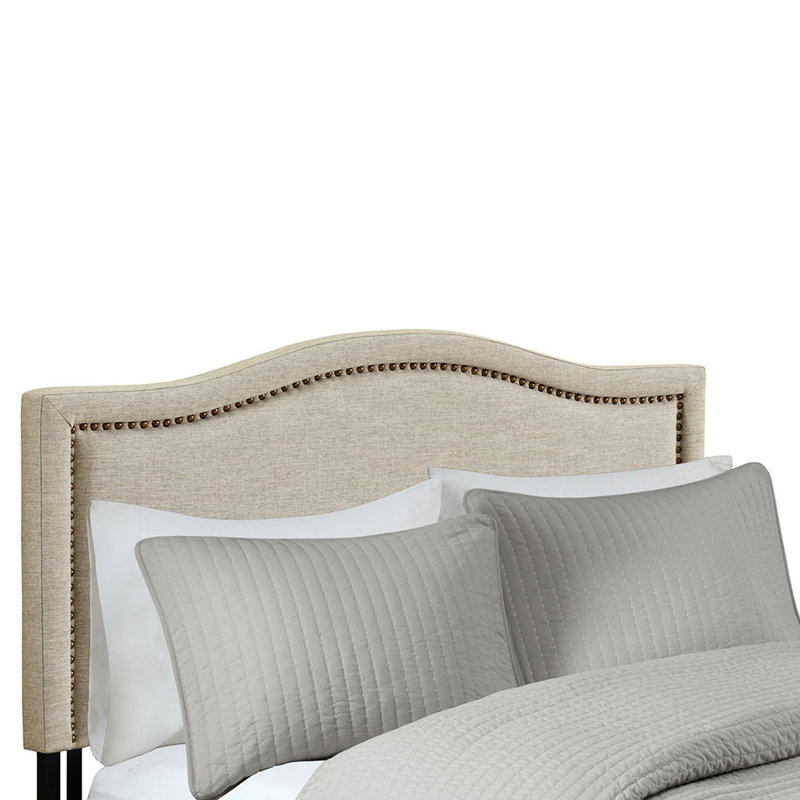 Tête de lit - modèle de chambre à coucher tapissier 100%, Très grand lit