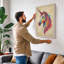 Whimsical Unicorn Maximalist - Wrapped Canvas-275621516-275621558
