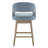 Neta 26'' Upholstered Swivel Counter Stool with Solid Wood Legs (Set of 2)-120429763
