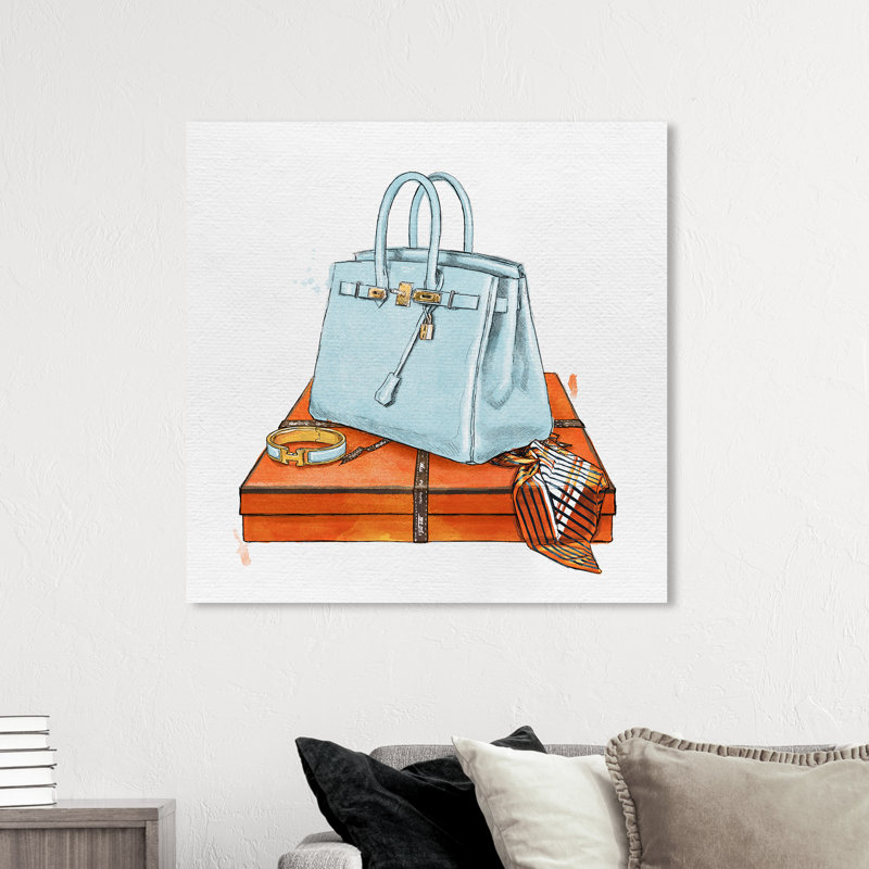 Collection My Bag - reproduction sur toile tendue, H 40 po x l 40 po