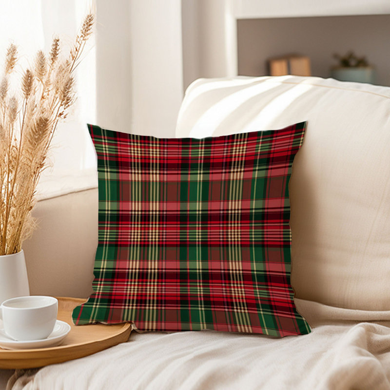 Plaid Pattern VIII Modern, 16"H x 16"W
