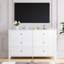 Commode 2 pièces 6 tiroirs 54 po