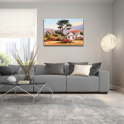 «Epic Art» par Erin Dertner, art mural en verre 36 po x 24 po