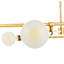 Linear Brass Chandelier