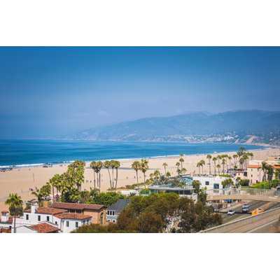 Santa Monica Ocean View - Wrapped Canvas Print