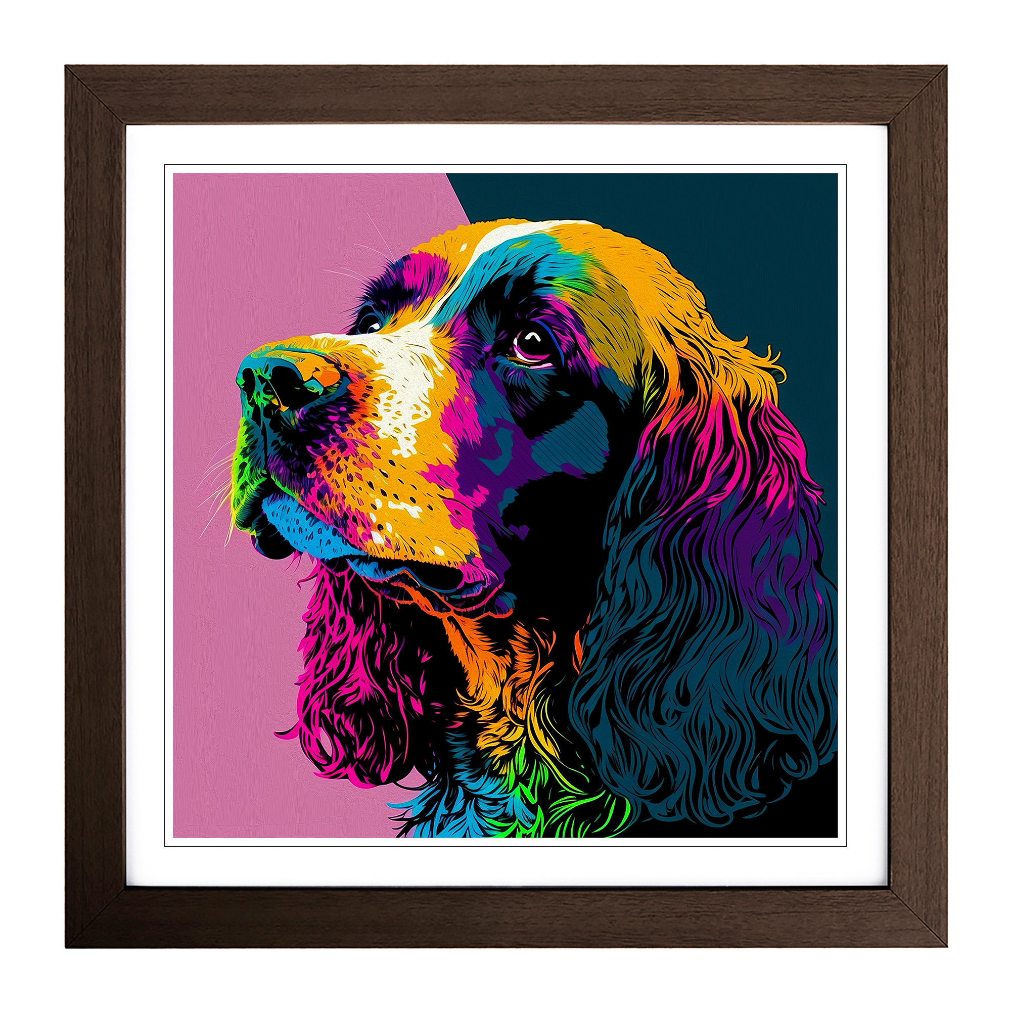 Cocker spaniel sales pop art