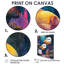 «Blue Orange Coral Marine Life I», impression d'art mural-1700121877-1700121880
