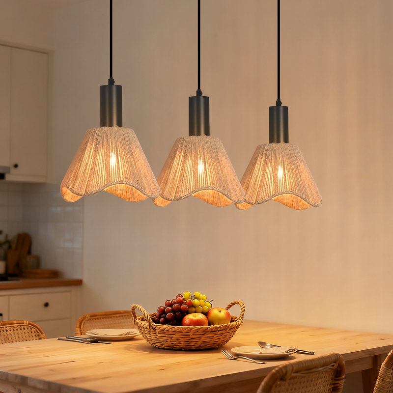 3 - Light Stainless Steel Bell Pendant