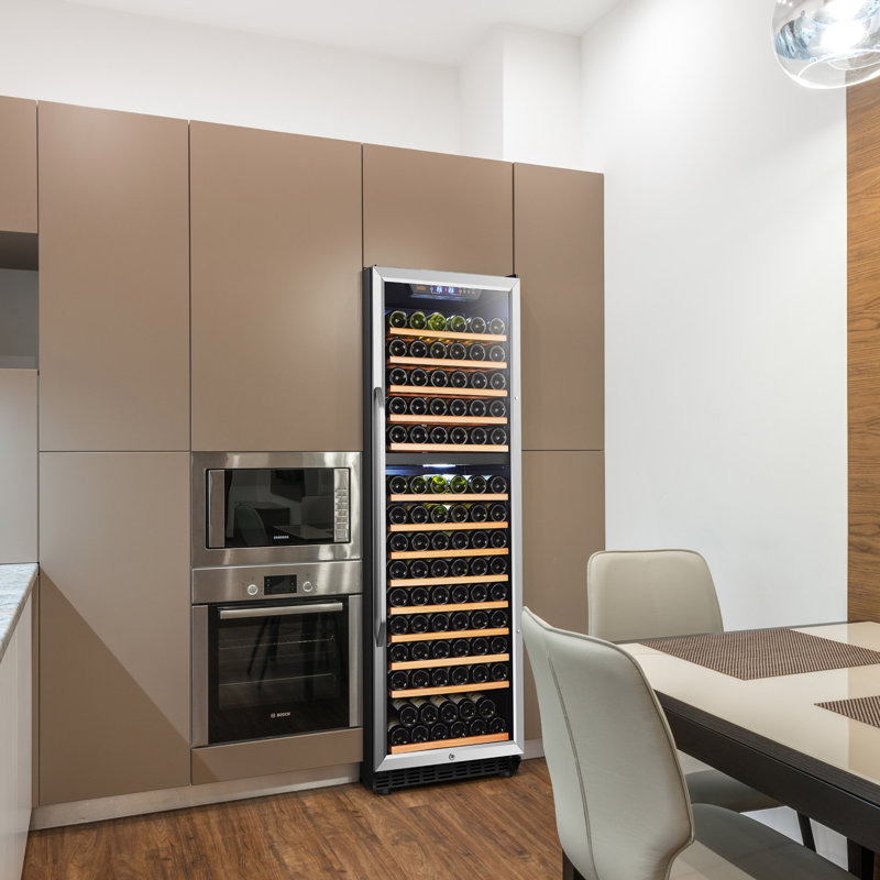 24" 154 Bottle Freestanding Refrigeration Dual Zone Wine Cooler
