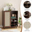 Armoire d'appoint en rotin avec tablettes réglables-951534705