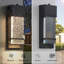 Lampe murale moderne noire