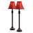 Esquer Brenda Buffet Lamp Set