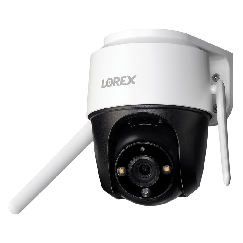 Lorex White 2K Pan-Tilt Outdoor Wi-Fi Security Camera