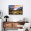 Reproduction d'art de bassin de Yosemite - parc national de Yosemite, impression sur toile vallée panoramique - montagne nature-86916753