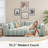 91.5'' Modern Tufted Sofa With Boucle Upholstery-100350474
