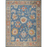 Cascade Hand Knotted Wool Area Rug