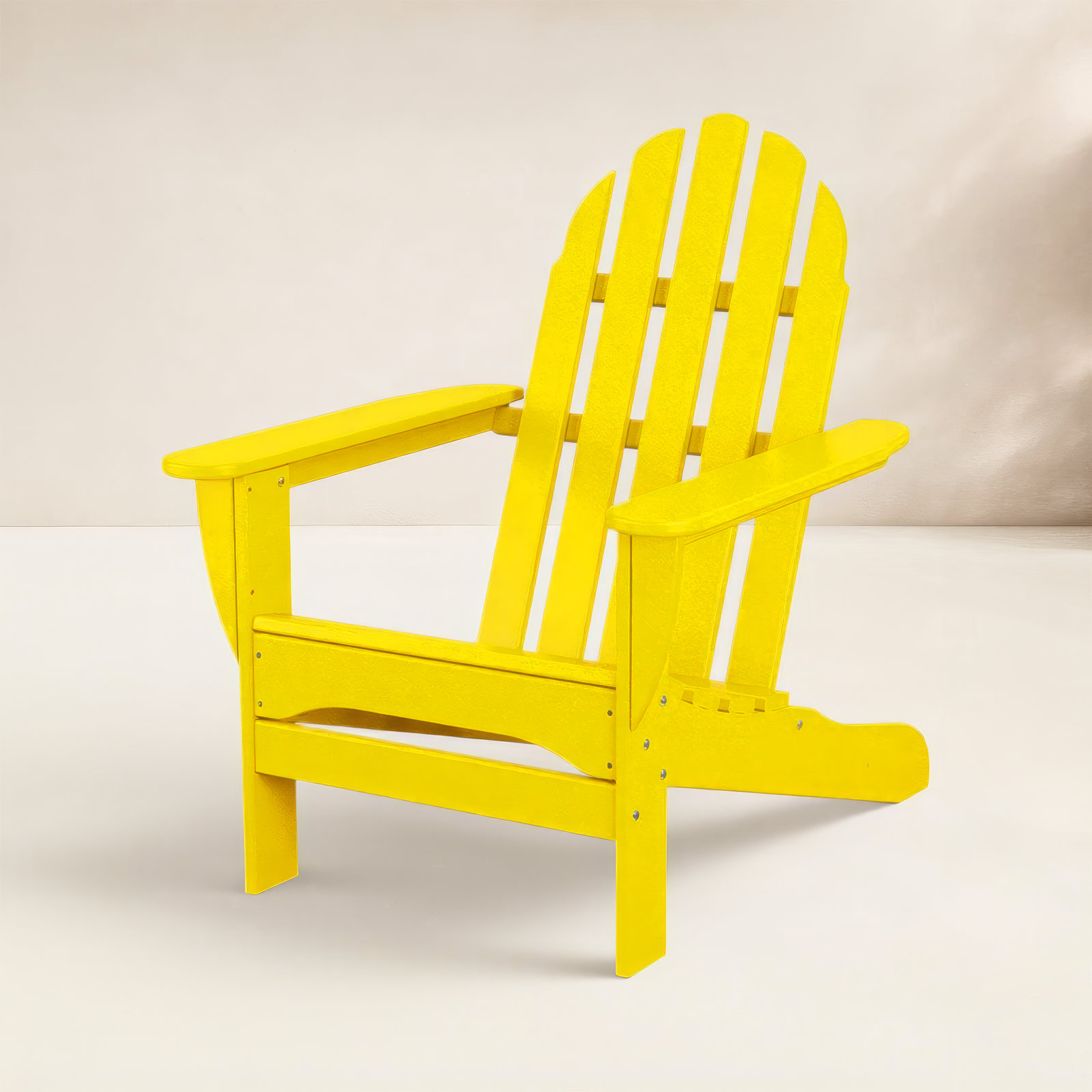 POLYWOOD® Classic Adirondack Chair, Lemon