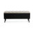 Elmont 47.24" W Solid Wood Upholstered Storage Bench