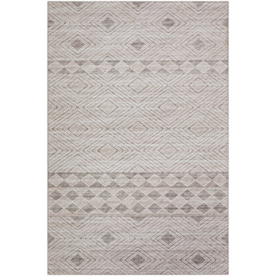 Tapis gris / beige Anazco