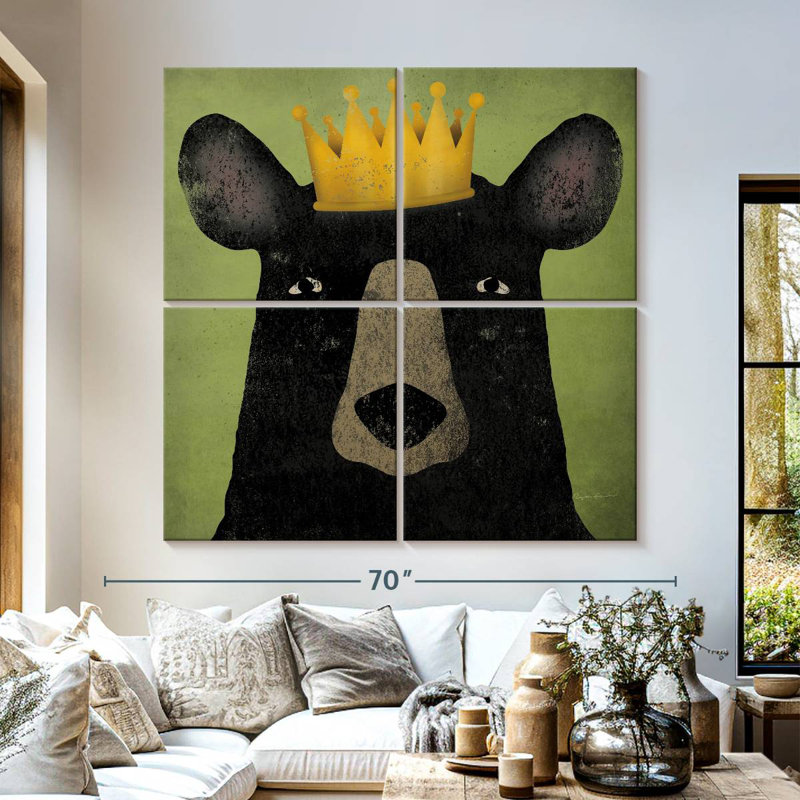 Brampt The Black Bear With Crown