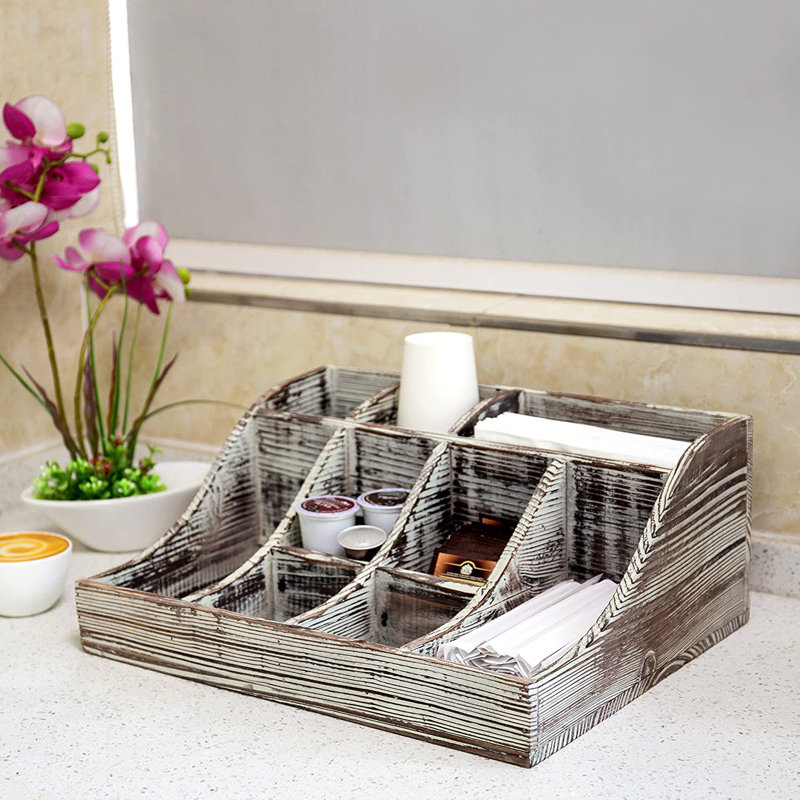 8 Pod Coffee Condiment Storage
