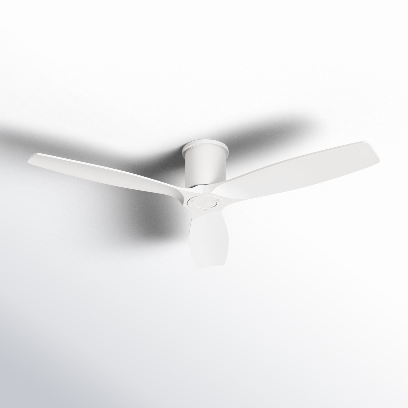 Rafaella 52'' 3 Blade Ceiling Fan, Matte White, Matte White