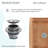 Rivage 33 x 21 Stainless Steel, Single Basin, Farmhouse Kitchen Sink with Apron-53542385
