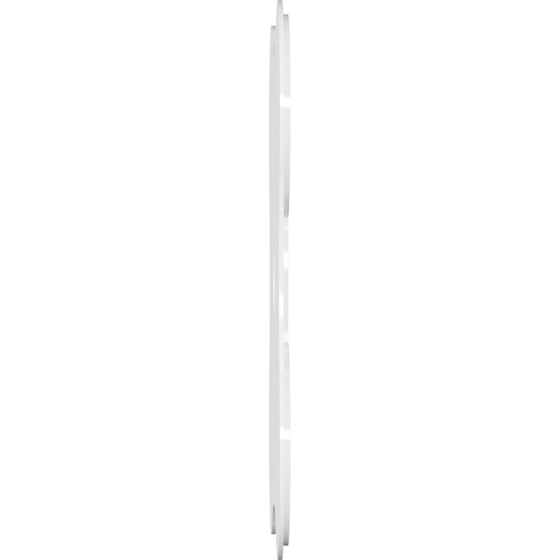 Médaillon de plafond contemporain en PVC de qualité architecturale 38 po x P 2 po x P 13 1/4 po x P 1 po
