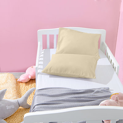Zippered Toddler Pillowcases, 100% Brushed Microfiber Travel Pillow Cases, 13x18 Inches - NTBAY