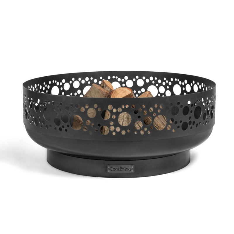 Sundberg Round Steel Wood Burning Smokeless Fire Ring