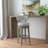 Wendover Swivel Upholstered Counter Stool-194510909
