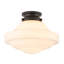 Plafonnier encastré 12 po Mid-Century-130166241