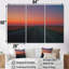 «Sunset Road Landscape I», ensemble d'art mural-107745469-107745471