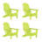 Shawnna Plastic Folding Adirondack Chair-86794599