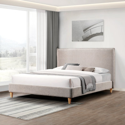 Lit plateforme tapissier Normsman Vireo