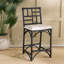 Tabouret de bar avec coussin Christine-125847878