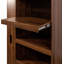 Armoire de cuisine avec support pour micro-ondes et tiroir