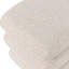 Square Linen Swivel Ottoman Footstool with Stacked Cushion Design for Living Room-582446644