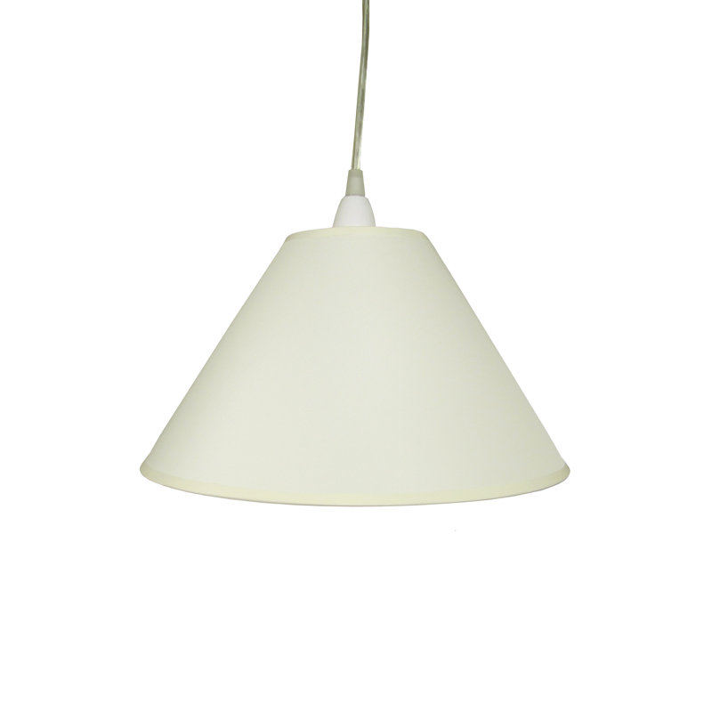 16cm H Cotton Empire Lamp Shade ( Screw On ), Raspberry, 22cm H x 35cm W x 35cm D