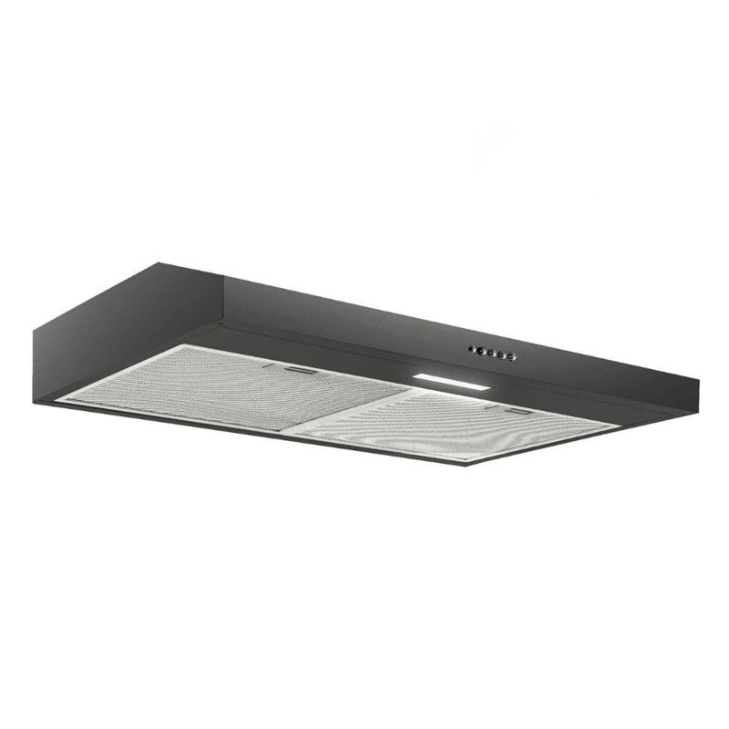 Hotte sous l'armoire 30 pouces - noir