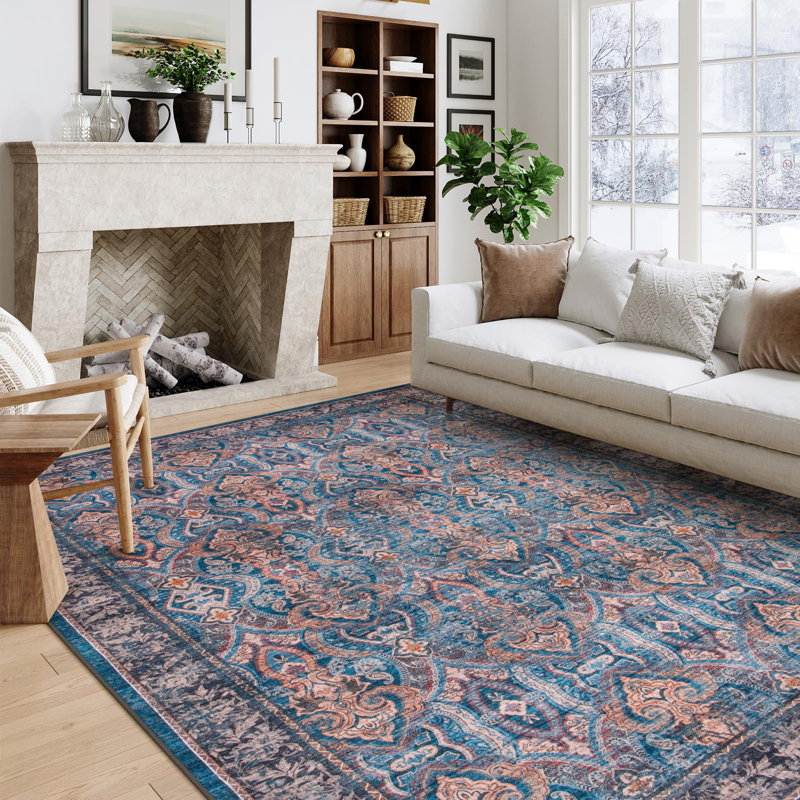 Tapis lavable ultra-mince Govan, Rectangle 8 pi x 10 pi