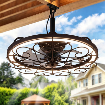 19.6in Outdoor Ceiling Fan