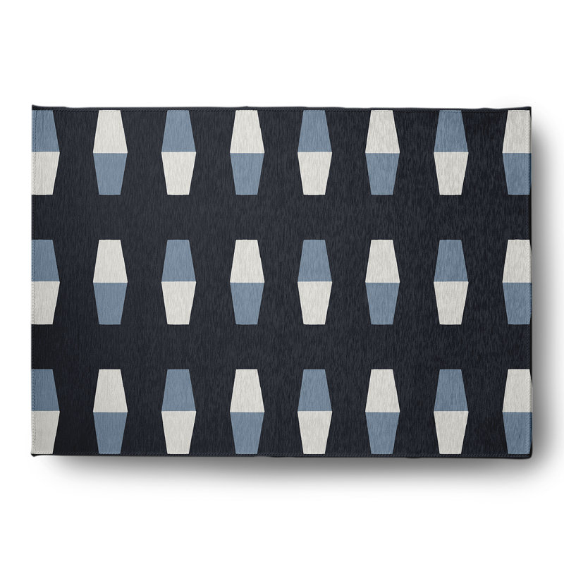Lingebach Chenille Indoor Rug, Rectangle 5' x 7'